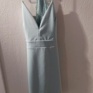 Windsor Strapless Light Blue Dress